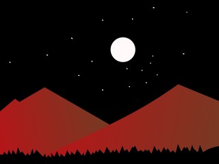 mountain views and night sky views