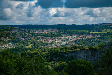 Fototapeta premium Lincoln village community in England