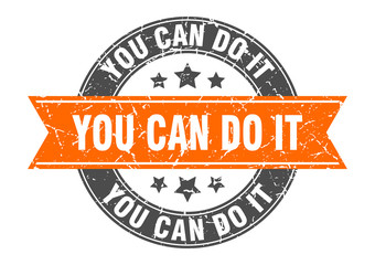 you can do it round stamp with orange ribbon. you can do it
