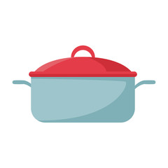 cooker icon, kitchen utensils design