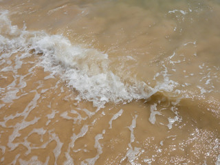Soft wave flooring and sandy ground