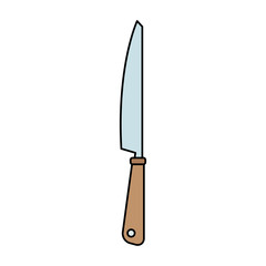 knife icon, kitchen utensils design