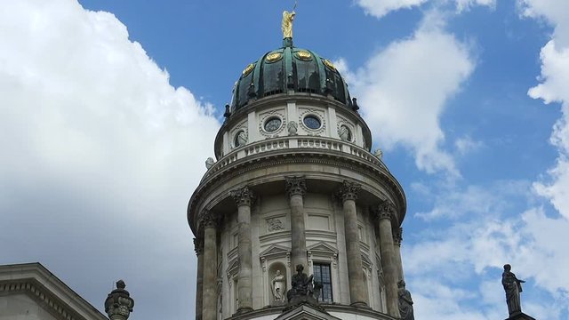 French church of Friedrichstadt in Berlin. 
