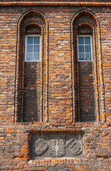 Gothic Mariacka Gate in Gdansk