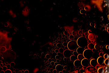 abstract background with hearts