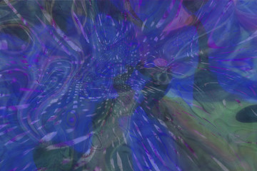 Conceptual texture, dreamy and surreal, dreamlike for design catalog or background.