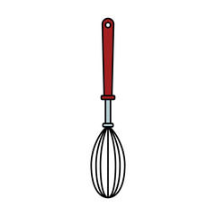 whisk icon, kitchen utensils design