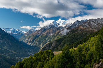 Weisshorngruppe Valais   