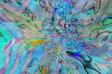 Abstract conceptual dreamy and surreal dreamlike. For graphic design, background or texture.