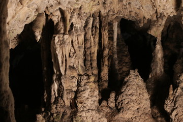 inside cave