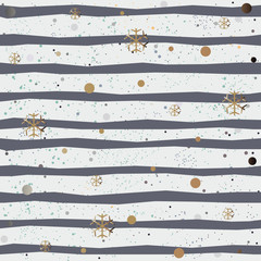 Cute Winter Pattern on subtle Background