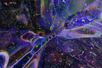 Abstract dreamlike illustrations texture,dreamy and surreal.