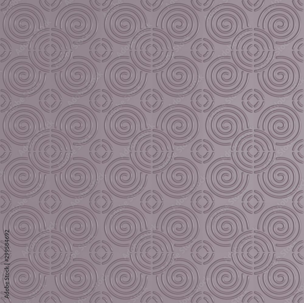 Poster decorative 3d panels with a pattern for the background. 3d rendering