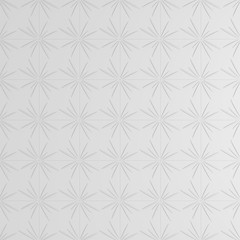 Decorative 3D panels with a pattern for the background. 3d rendering
