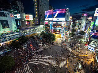 shibuya kreuzung 