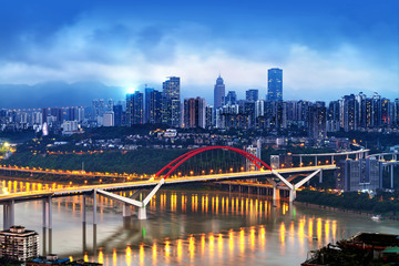 China Chongqing City Lights