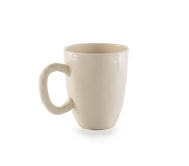 empty cup of coffee or mug
