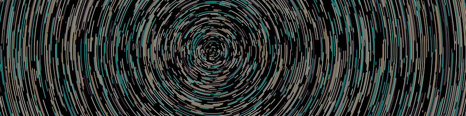 Colorful Universe Circular Distribution Computational Generative Art background illustration © vector_master