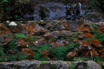 Fountain in the countryside