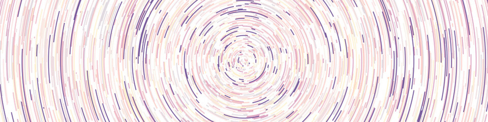 Colorful Universe Circular Distribution Computational Generative Art background illustration