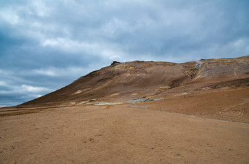 Myvatn geothermal area in Iceland