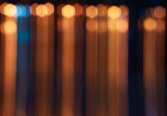 Fototapeta premium The bokeh of night light