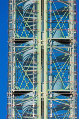 Fototapeta na wymiar Spiral Stairway Tower Oslo