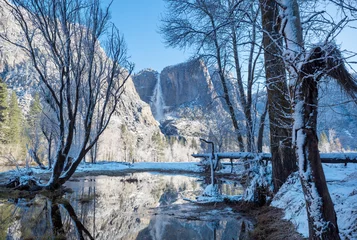 Plexiglas foto achterwand Winter in Yosemite © Galyna Andrushko