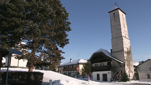 Silent Night Chapel, Oberndorf, Salzburg, Austria, where the song Silent Night was performed for the first time in the year 1818.