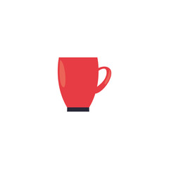 Kitchen mug icon vector design