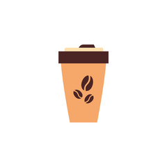 Isolated coffee mug icon vector design