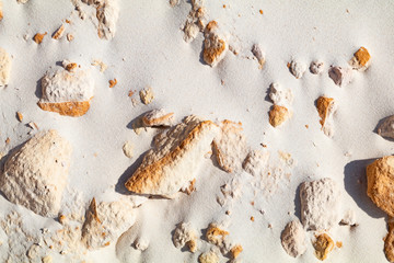 abstrakte Sand und Sandsteingebilde