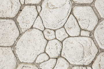 background of gray stone path close up