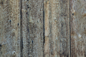 Wooden background texture in gray brown colors, boarded planks pattern