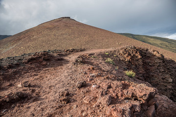sicily, etna, volcano, italy, volcanic landscape, catania, mountain, lava, nature, fiery volcano, peak, mountain