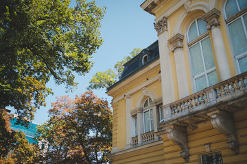 building in city