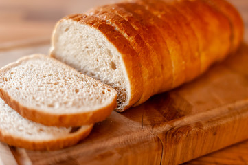 Bread on desk
