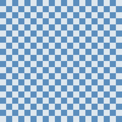 Seamless Black and white checkered background Blue and pink squares, geometric wallpaper backdrop Quadrilateral.textures. finish flag or chess - Vector