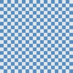 Seamless Black and white checkered background Blue and pink squares, geometric wallpaper backdrop Quadrilateral.textures. finish flag or chess - Vector