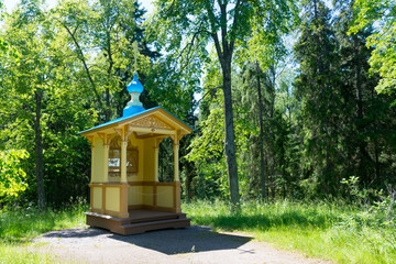 Chapel of prayer for the chalice on the island of Valaam