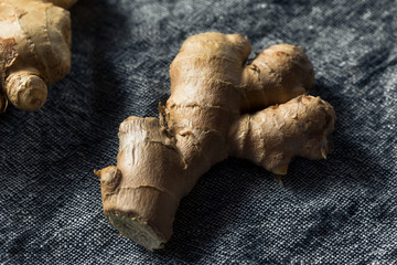 Raw Brown Organic Spicy Ginger Root