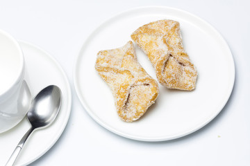 dulce pestiños con azúcar