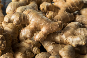 raw Brown Organic Spicy Ginger Root