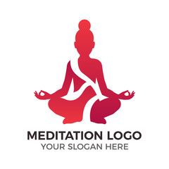 Meditation and Yoga Logo