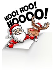 Christmas greeting paper