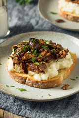 Homemade Indiana Manhatten Hot Rost Beef Sandwich