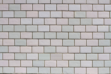 Obraz premium Pastel (white and blue) ceramic wall as background or texture