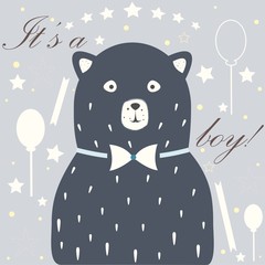 Funny and Emotional Character of Bear announces 