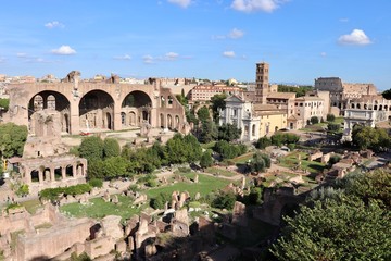 Romam Forum complete view 