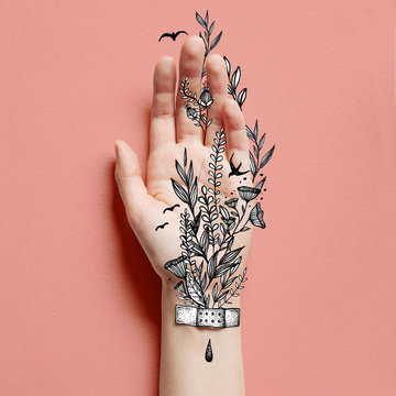 In bloom after being hurt